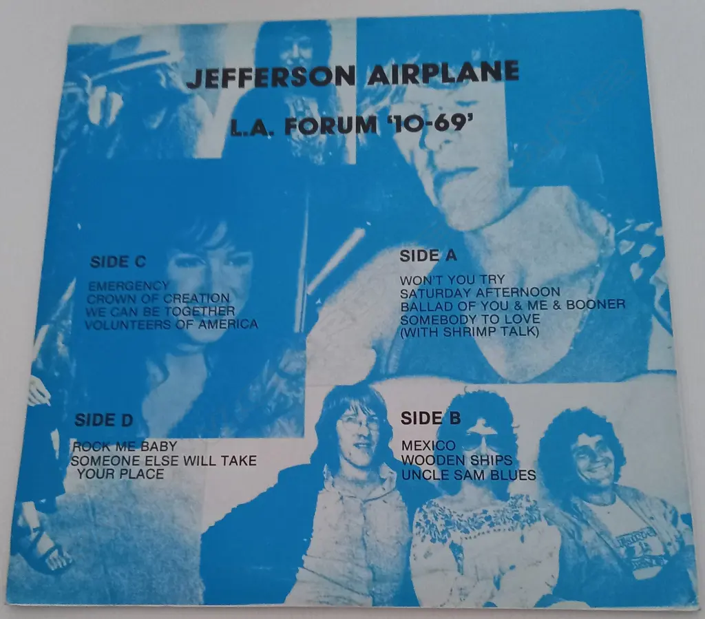 Jefferson Airplane, L.A. Forum '10-69' (Double album) Image 1++